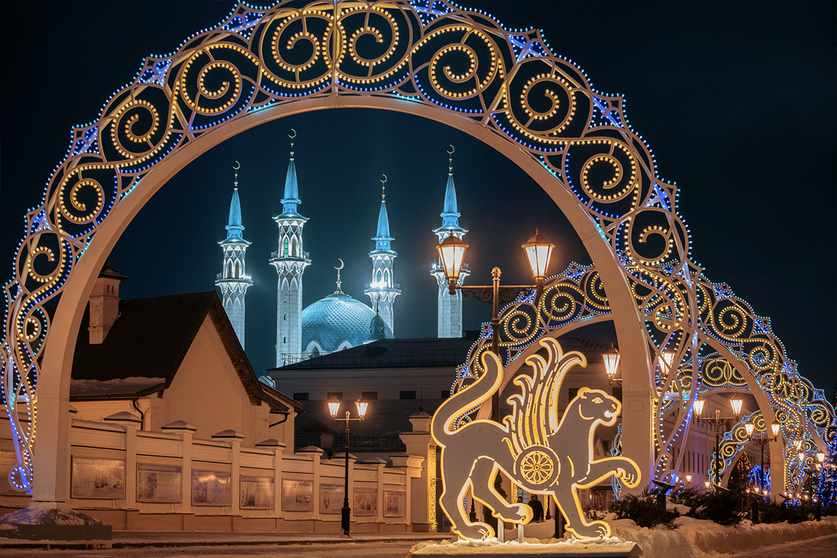 Новогодняя жемчужина Поволжья