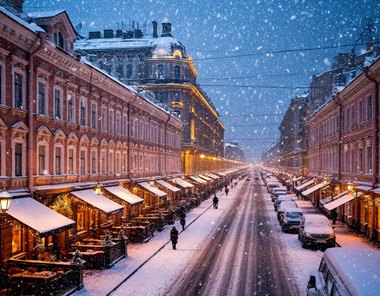 Подборку туров на новогодние каникулы в Сантк-Петербург и Беларусь