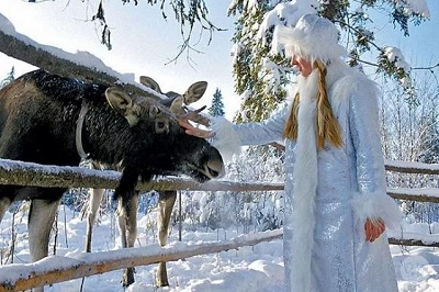 В гости  к Снегурочке в Кострому