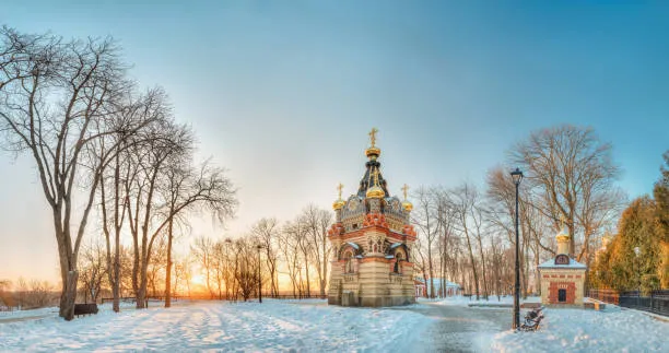 Новый год в Минске(автобус)