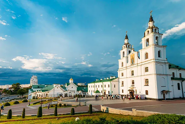 Новый год в Минске(автобус)